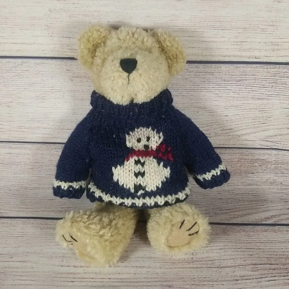 Boyds Bears & Friends Breezy T Frostman Plush Stuffed 8